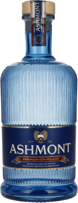 Ashmont Premium Gin 43% 0,7 l (čistá fľaša)