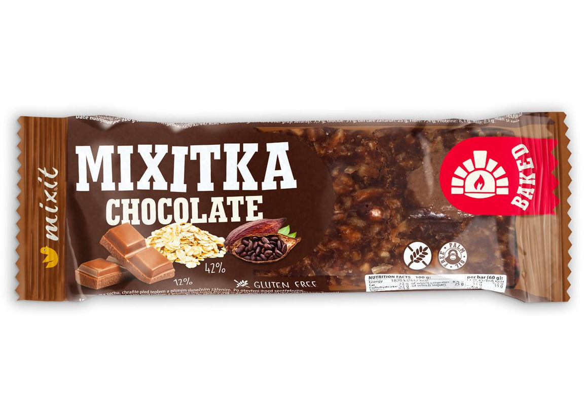 Mixit Mixitka BEZ LEPKU - Čokoláda 60g