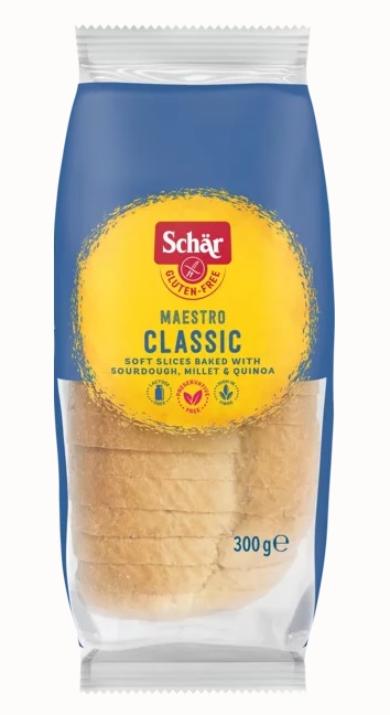 Schär maestro classic chlieb bezgluténový krájaný 300 g