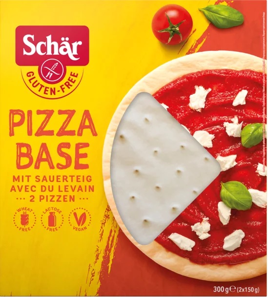 Schär Bezlepkový pizza korpus 300 g 2 x 150 g