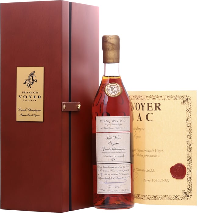 François Voyer Francois Voyer Grande Champagne Collection Personnelle Lot 7 45,3% 0,7l