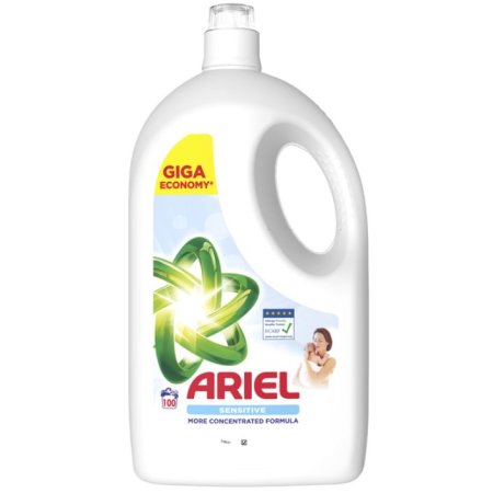 Ariel Sensitive prací gél 4,50l na 100 praní