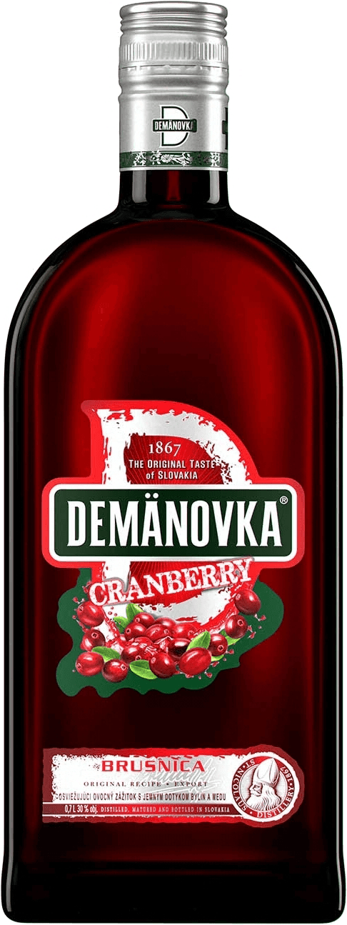 Demänovka Brusnica 30% 0,7 l (čistá fľaša)