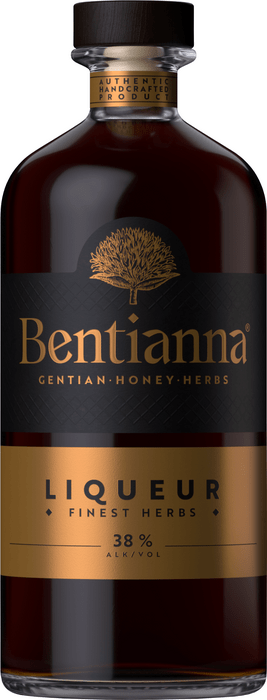 Bentianna Grape & Herbs 38% 0,7 l (čistá fľaša)