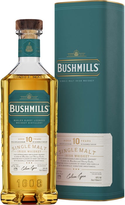 Bushmills Malt Old 10y 40% 0,7 l (tuba)