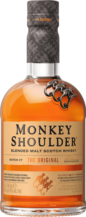 Monkey Shoulder 40% 0,7 l (čistá fľaša)