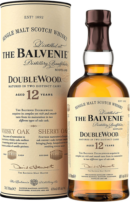 The Balvenie DoubleWood 12y 40% 0,7 l (tuba)
