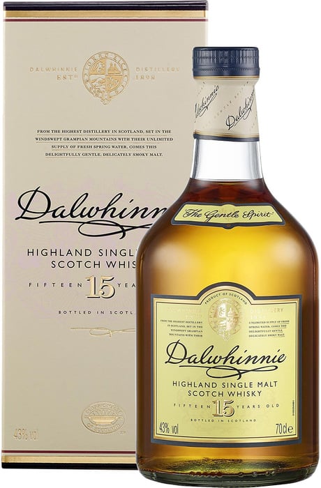 Dalwhinnie 15y 43% 0,7 l (kartón)