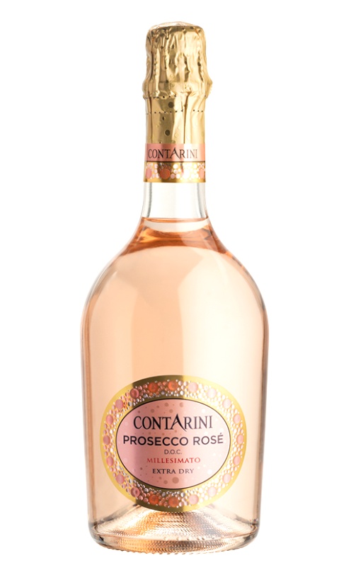 Contarini Prosecco Rosé DOC Millesimato Extra Dry, 0,75l