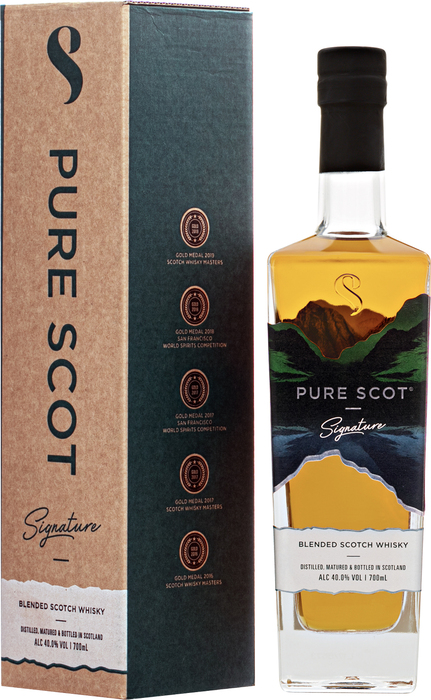 Pure Scot Signature NAS Blended Whisky 40% 0,7 l (kartón)