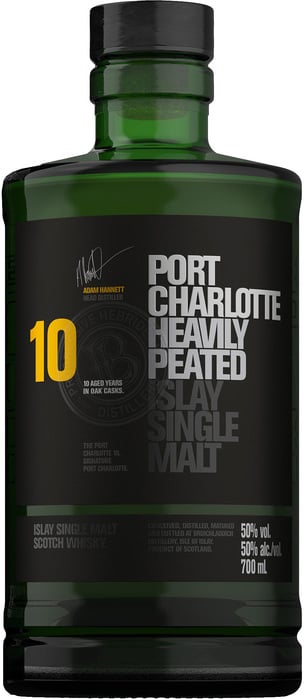 Bruichladdich Port Charlotte 10y 50% 0,7 l (čistá fľaša)