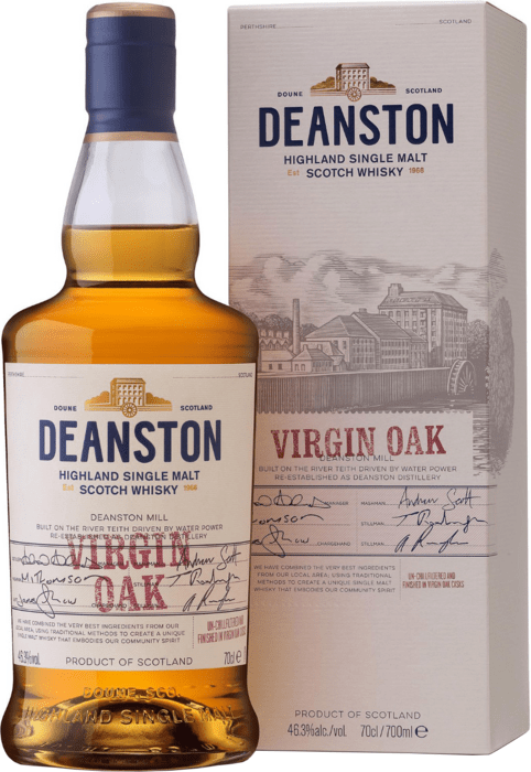 Deanston Virgin Oak 46,3% 0,7 l (kartón)