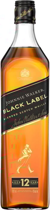 Johnnie Walker Black Label 12y 40% 0,7 l (čistá fľaša)