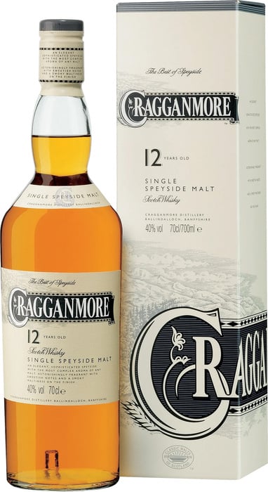 Cragganmore 12y 40% 0,7 l (kartón)