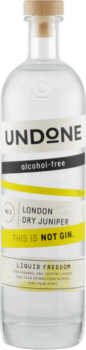 Undone No.2 Not Gin 0% 0,7 l (čistá fľaša)