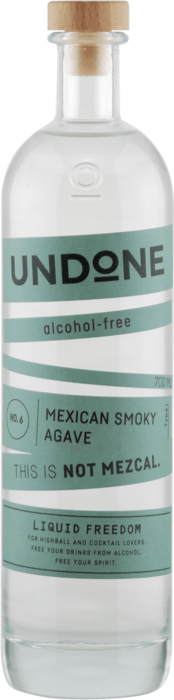 Undone No.6 Not Mezcal 0% 0,7 l (čistá fľaša)