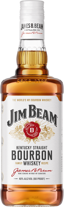 Jim Beam 40% 1 l (čistá fľaša)