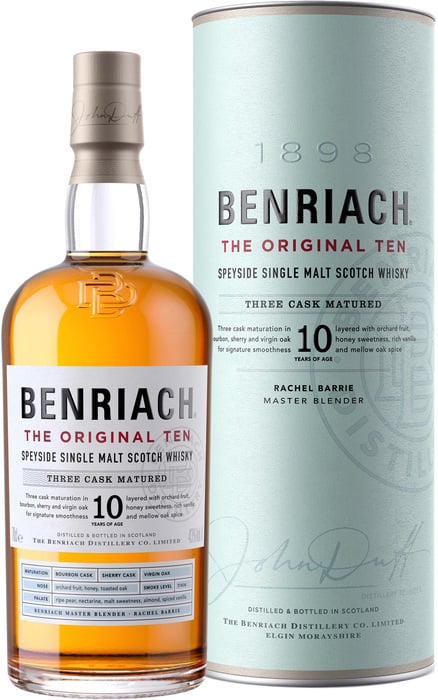 BenRiach The Original Ten 10 ročná 43% 0,7l