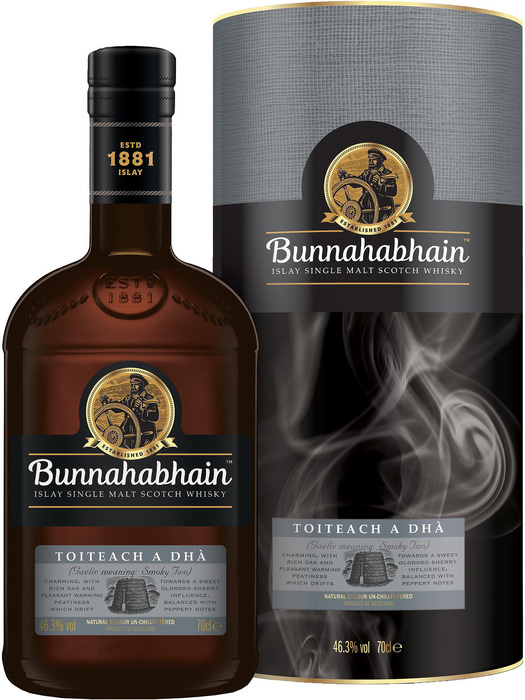 Bunnahabhain Toiteach a Dha 46,3% 0,7 l (tuba)