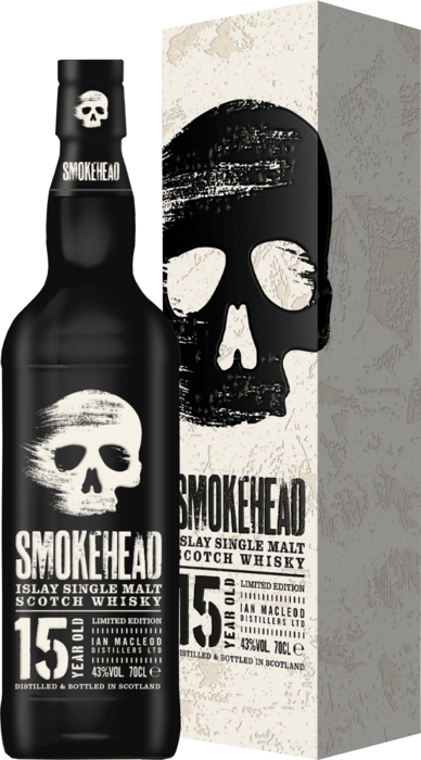 Smokehead 15 ročná 43% 0,7l