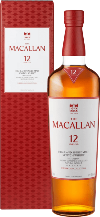 Macallan 12 ročná Sherry Oak Cask 40% 0,7l