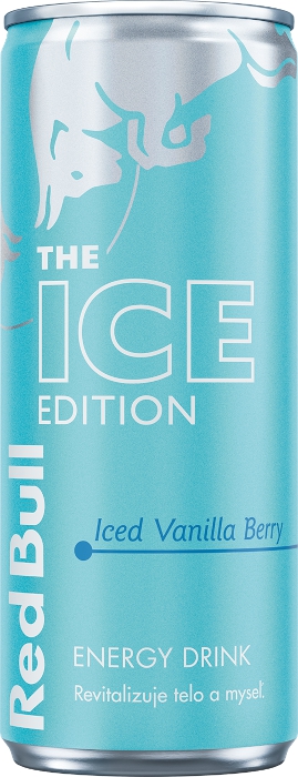 Red Bull Winter Iced Vanilla Berry energetický nápoj 12x250 ml
