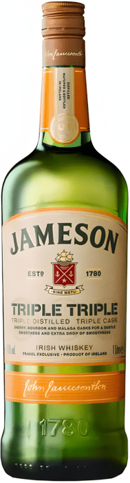 Jameson Triple Distilled & Triple Cask 40% 1l