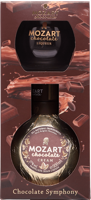 Mozart Chocolate Cream + pohár 17% 0,5l