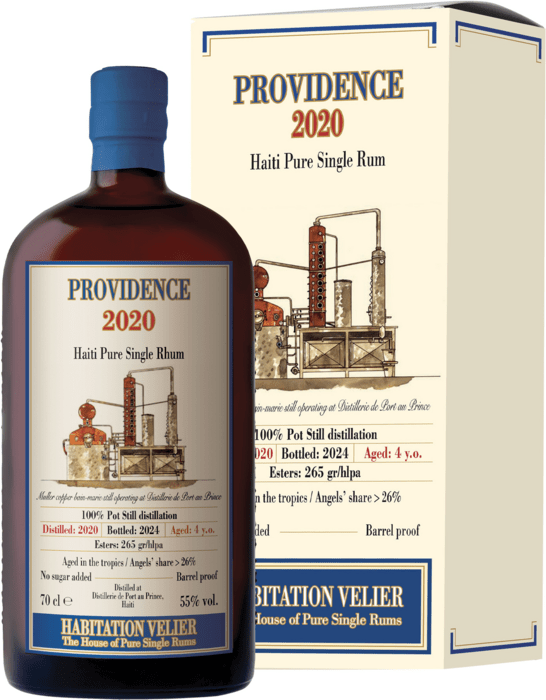 Habitation Velier Providence 2020 55% 0,7 l (kartón)