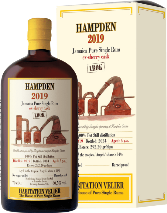 Habitation Velier Hampden 2019 LROK Ex-Sherry Cask 60,5% 0,7 l (kartón)