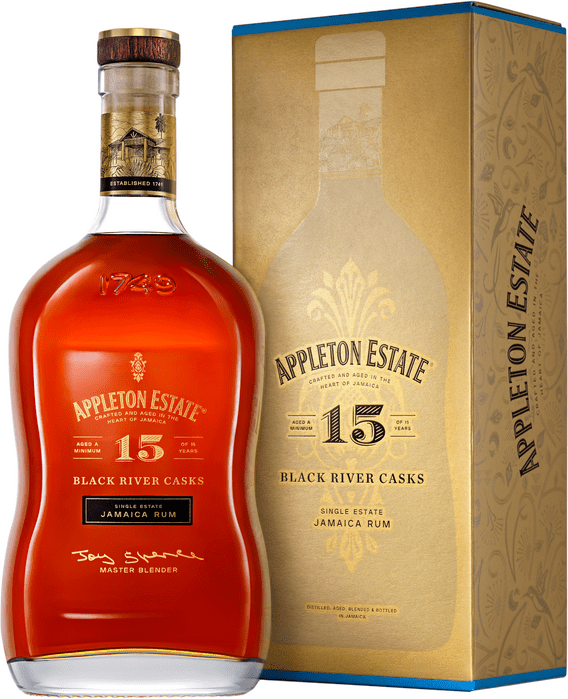 Appleton Estate 15 ročný Black River Casks 43% 0,7l
