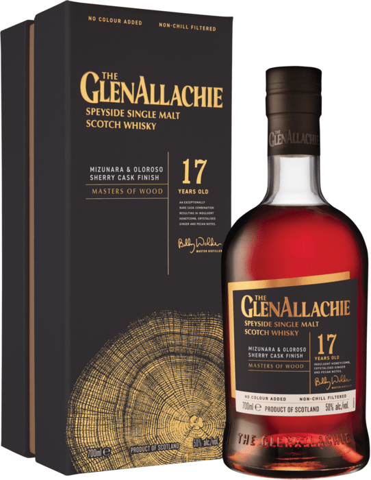 The GlenAllachie 17 ročná Mizunara & Oloroso Sherry Cask Finish 50% 0,7l