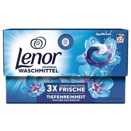 Lenor Universal Aprilfrish gélové tablety na pranie 22ks