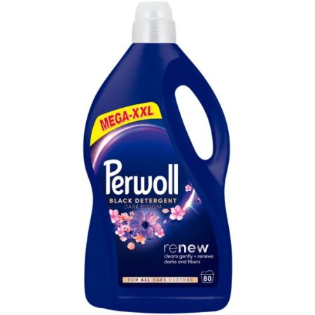 Perwoll Renew Dark Bloom prací gél 4L na 80 praní