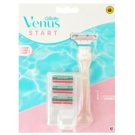 Gillette Venus Start holiaci strojček+ 3 náhradné hlavice