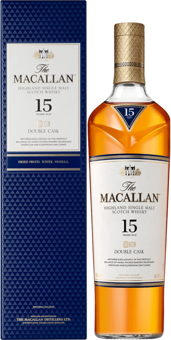 Macallan Double Cask 15y 43% 0,7 l (kartón)