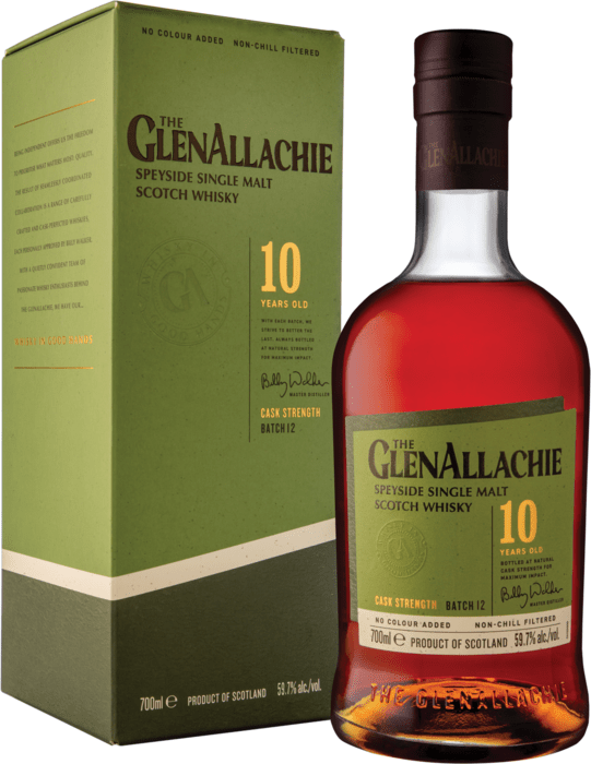 The GlenAllachie 10y Cask Strength Batch 11 59,4% 0,7 l (kartón)