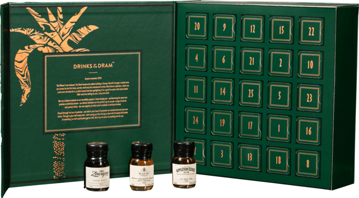 Drinks by The Dram The Rum Advent Calendar 2025 25x0,03l 45,5% 0,75l