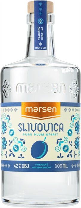 Marsen Slivovica Traditional 42% 0,5 l (čistá fľaša) Marsen Slivovica Traditional 42% 0,5 l (čistá fľaša)