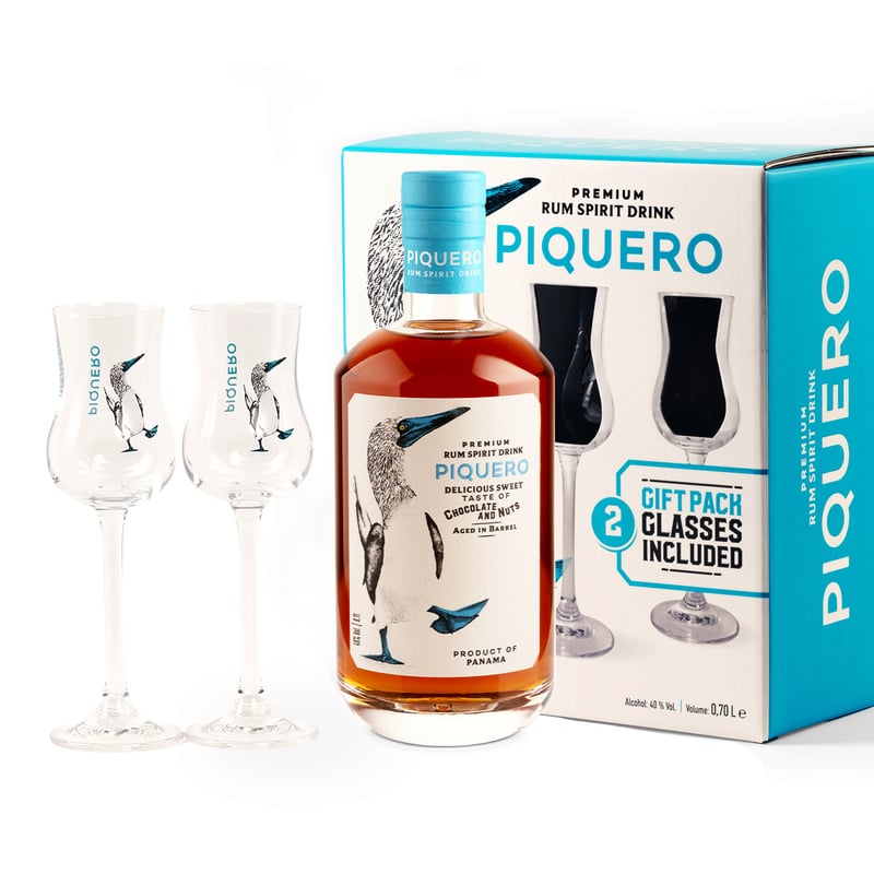Piquero GLASS SET 40% 0,7l