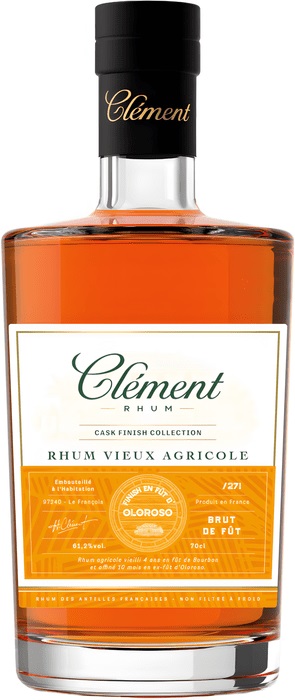 Clément Rhum Vieux Agricole Oloroso 61,2% 0,7 l (čistá fľaša)