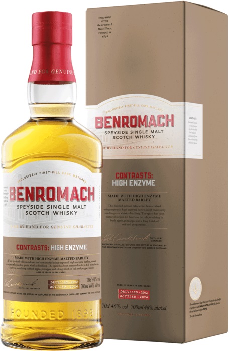 Benromach High Enzyme 2012 46% 0,7 l (kartón)