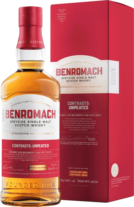 Benromach Unpeated 46% 0,7 l (kartón)