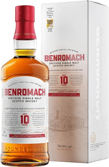 Benromach 10 ročná 43% 0,7l