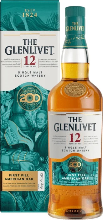 The Glenlivet 12y 200 Years Anniversary Edition 43% 0,7 l (kartón)