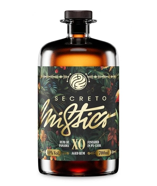 Secreto Mistico XO Aged Rum PX 40 % 0,7 l (čistá fľaša)