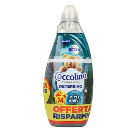 Coccolino DUOPACK Wonder Wash Odor Protection prací gél 2x 1,48l na 37 pracích dávok