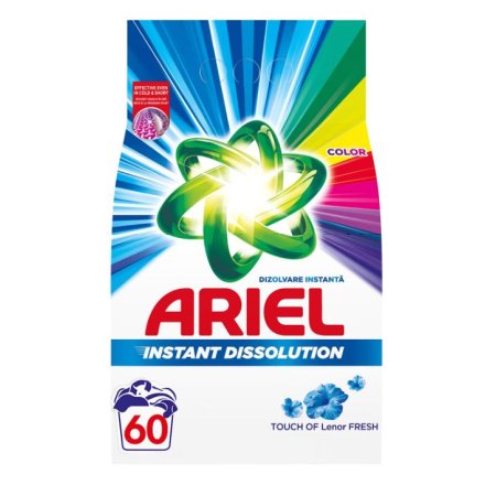 Ariel Color Touch Of Lenor prací prášok 4,5kg na 60 pracích dávok