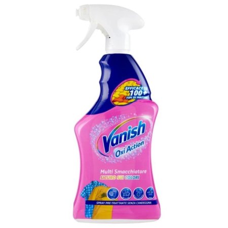 Vanish Oxi Action Spray na odstraňovanie škvŕn na farebné prádlo 725ml s dávkovačom