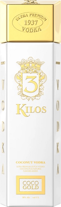 3 Kilos Coconut Vodka 30% 1l